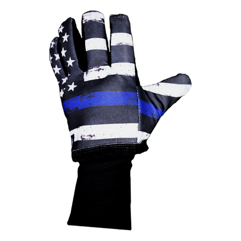 Rescue Grilling Gloves Thin Blue Line Edition