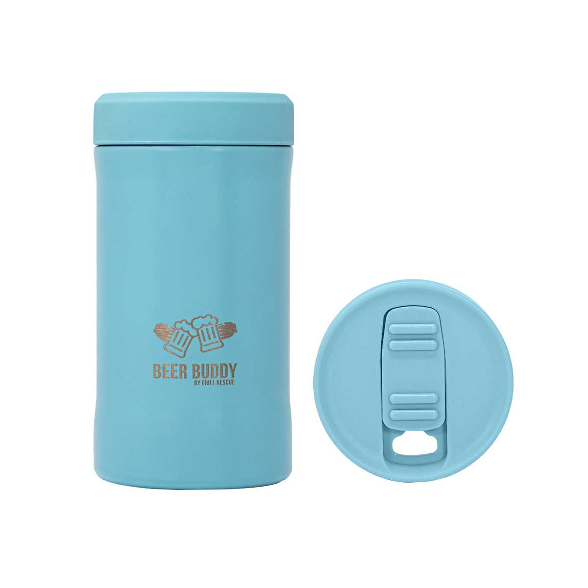 Universal Beer Buddy Turquoise The best grill brush