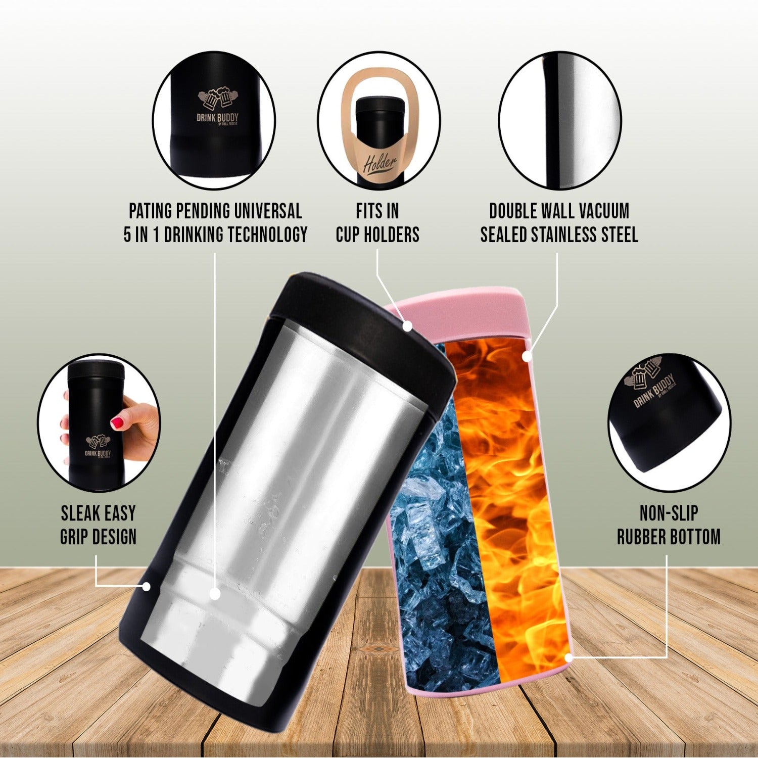 Universal Beer Buddy | Grey