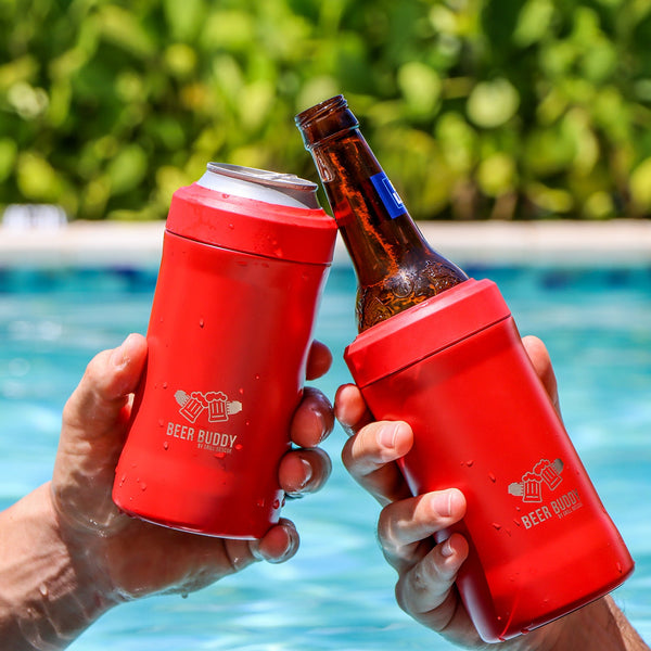 Universal Beer Buddy, Red, The best grill brush