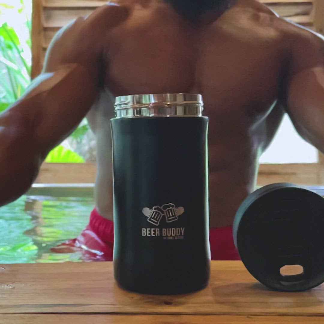 Universal Beer Buddy | Rainbow Titanium