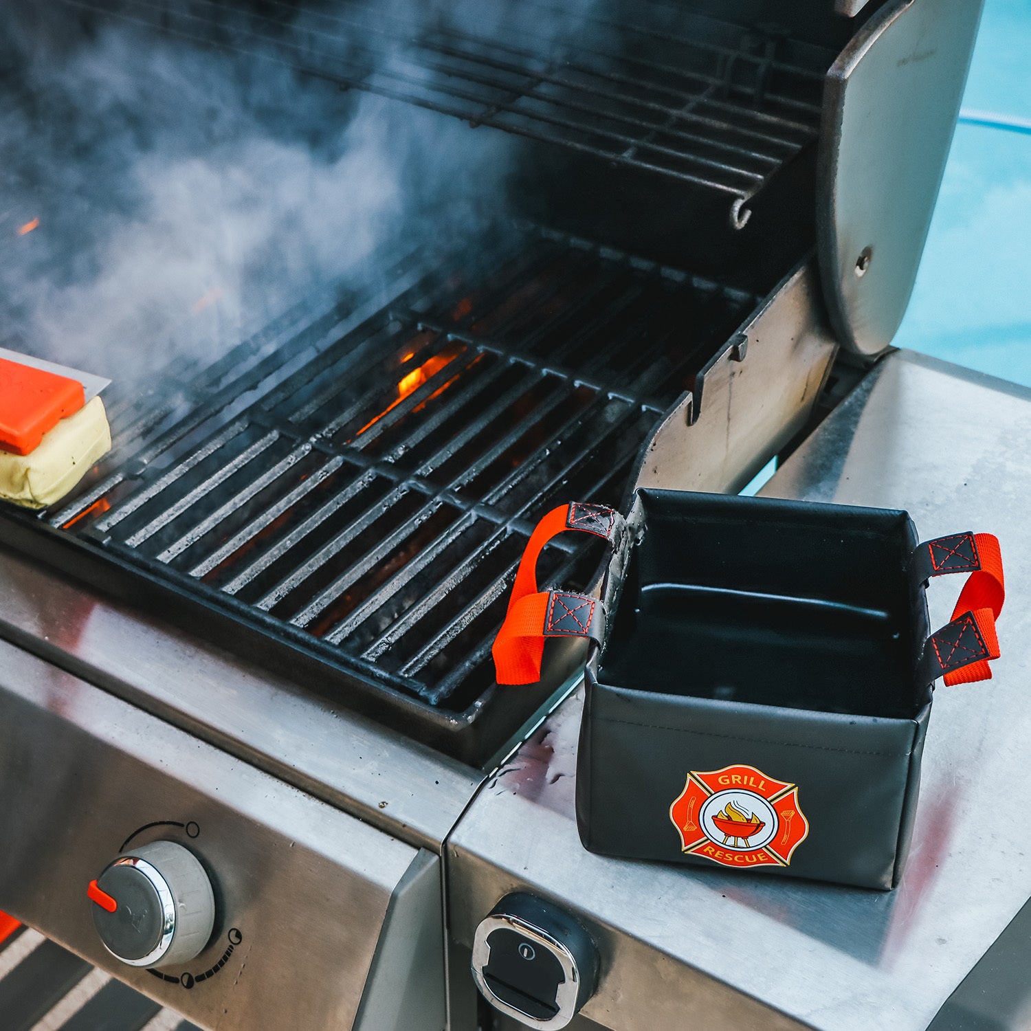 Grill Rescue Dunk Tank, The best grill brush